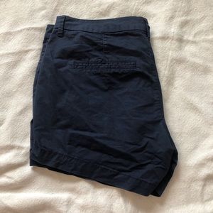 Old Navy Navy Linen Shorts